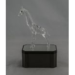 Swarovski - Silver Crystal Figure of a ' Baby Giraffe ' Num 7603 Nr 000 002.