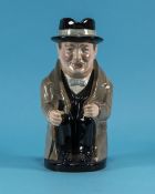 Royal Doulton - Large and Early Toby Jug ' Winston Churchill ' D6171. Designer Harry Fenton.