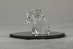 Swarovski Large - Early Crystal Figure ' Elephant ' Designer Max Shreck,