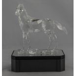 Swarovski Crystal Figure ' Stallion ' Designer Stefanie Nederegger. Num 9100 Nr 000 045.