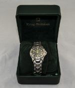 A Gents Krug-Baumen Oceanmaster Wristwatch, In Original Box with Factory Seal and Papers.