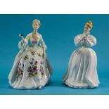 Royal Doulton Figures ( 2 ) In Total. 1/