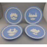 Collection of Four Wedgwood Jasper Chris