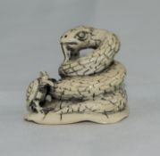 Japanese Ivory Netsuke Finely Carved Dep