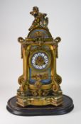 Ormolu-Mounted Mantel Clock, Late 19th C