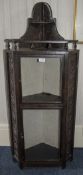 Oak Carved Corner Unit Gallery Top With