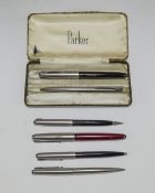 A Good Collection Of Parker Fountain Pen