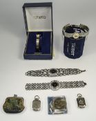 Mixed Lot Of Mostly Modern Wristwatches, To Include A Ladies 9ct Gold Tissot Quartz,