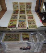 Large Container Containing A Quantity Of Comics, Titles Include The Beano, The Dandy,