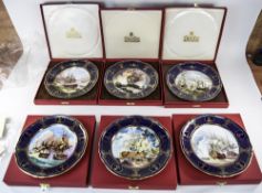 Collection Of Six Limited Edition Spode Cabinet Plates.