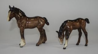 Two Beswick Horse Figures,