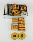 Collection Of Kodachrome II Colour Movie Film Rolls.