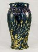 Morris Ware George Cartlidge Signed - Tube lined Large and Impressive Printed Vase, For Hancock &