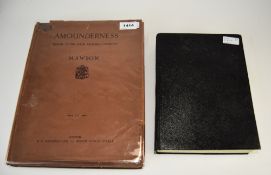 Amounderness By Mawson. Plus The History Of The Parkinson Family Of Lancashire 1936.