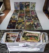 Box Containing A Quantity Of Comics To Include DC, Marvel, Archie, Bloodshot,
