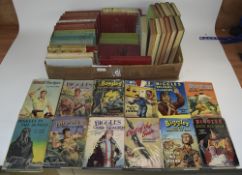 Box Containing A Collection Of 46 "Biggles" Hardback Books By Captain W E Johns,