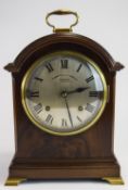Regency William Parkinson and James Frodsham Dome Topped Flame Mahogany Cased Mantel Clock with 8