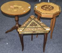 Collection Of Three Small Side Tables.