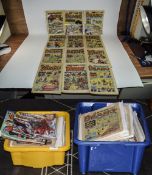 Box Containing A Quantity Of Comics To Include Beano, Victor, Dandy Etc.
