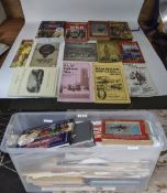 Large Box Containing A Mixed Lot Of Ephemera, Complete Mix To Sort, Comprising Newspapers,