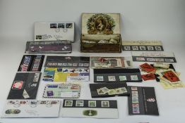 Good Selection Of Approximately 20 Presentation Packs, Containing GB Stamps, First Day Covers,