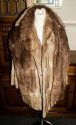 Ladies Musquash Three Quarter Length Coat