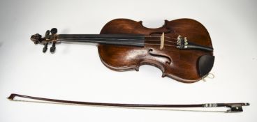 Skylark Brand Violin And Case.