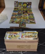 Box Containing A Quantity Of Comics To Include Commando, Bitter Test, The Vicking Hoard,