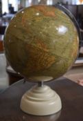 Mid 20thC Terrestrial Globe Geographia London 10 Inch,