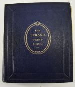 Older Strand Stamp Album, Very Well Filled. Many Victorian and Georgian.