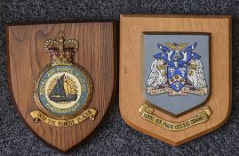 Two Royal Air Force Plaques.