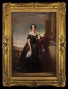 Daniel Macnee 1806 - 1882 19th Century Portrait of The Young Aristocratic Lady Elsie Ann Lochart,