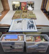 Two Large Boxes Of Misc Books, Complete Mix To Sort, Childrens Annuals, Reference, Some Ephemera,