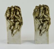 A Pair of 20th Century Resin / Ivorine S