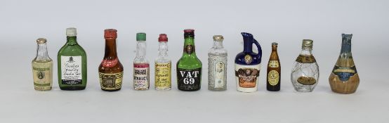 Collection Of Assorted Miniature Bottles