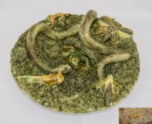 Palissy Majolica - Mafra Caldas ' Reptil