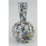 A Late 19th Century Chinese Ceramic Bulbous Shaped Vase, Decorated with Images of Birds and