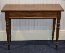 Late Victorian Hallway Table of Rectangular Form.