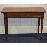 Late Victorian Hallway Table of Rectangular Form.