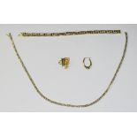 Collection Of 14ct Gold Jewellery. Gross Weight 32 Grams.