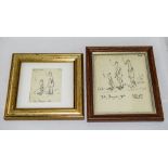 John Thompson - Oldham Artist 1924 - 2012 Original Pen and Ink Drawing.