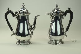 Antique - Quality Silver Plated Matching Coffee Jug and Water Jug. Makers Viners of Sheffield.