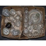 Box Containing A Collection Of Glassware To Include 6 Champagne Flutes, 6 Brandy Glasses,