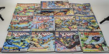 Collection of Marvel Comics collectors editions 6 essential X-Men, 3 Wolverine,