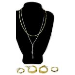 Collection Of 18ct Gold Jewellery. Gross Weight 21.5 Grams.