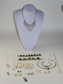 Collection Of Costume Jewellery. To Include Some Monet, Earrings, Bracelets, Chains, etc.