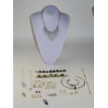 Collection Of Costume Jewellery. To Include Some Monet, Earrings, Bracelets, Chains, etc.