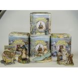 4 Border Fine Arts Beatrix Potter Figures Comprising BP13 Old Woman Who Lived In A Shoe,