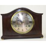 Winter Halder & Hoffmeier Mahogany Cased Mantle Clock, Circa 1920.