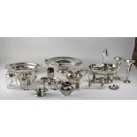 A Good Collection of Silver Plated Items ( 16 ) Items In Total.